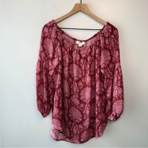 Michael Kors Paisley Print Blouse